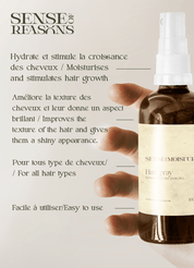 Moisturising and protective hair spray - SENSE OF MOISTURE 100ml - SENSEOFREASONS