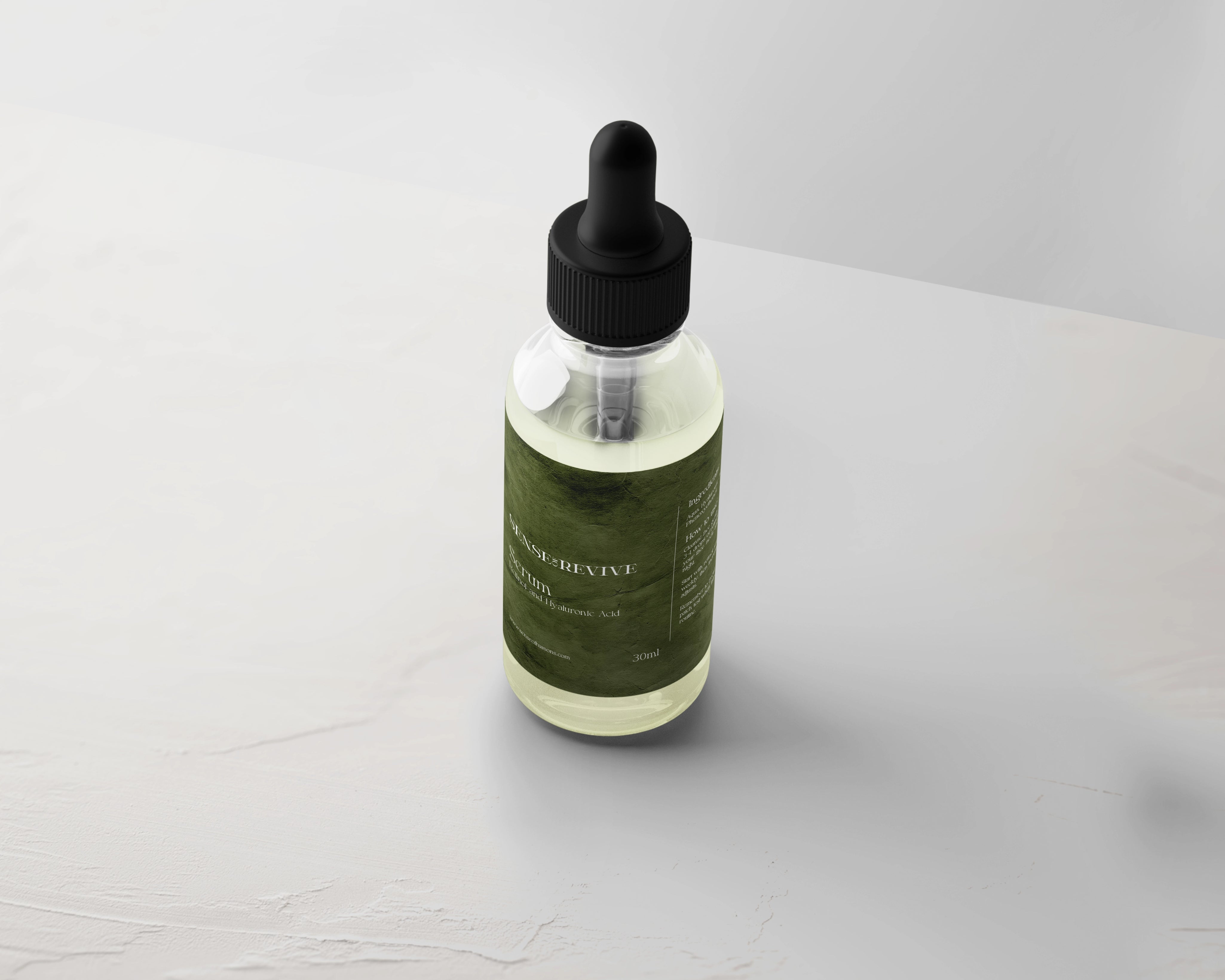 Retinol And Hyaluronic Acid serum  - SENSE OF REVIVE 30ml