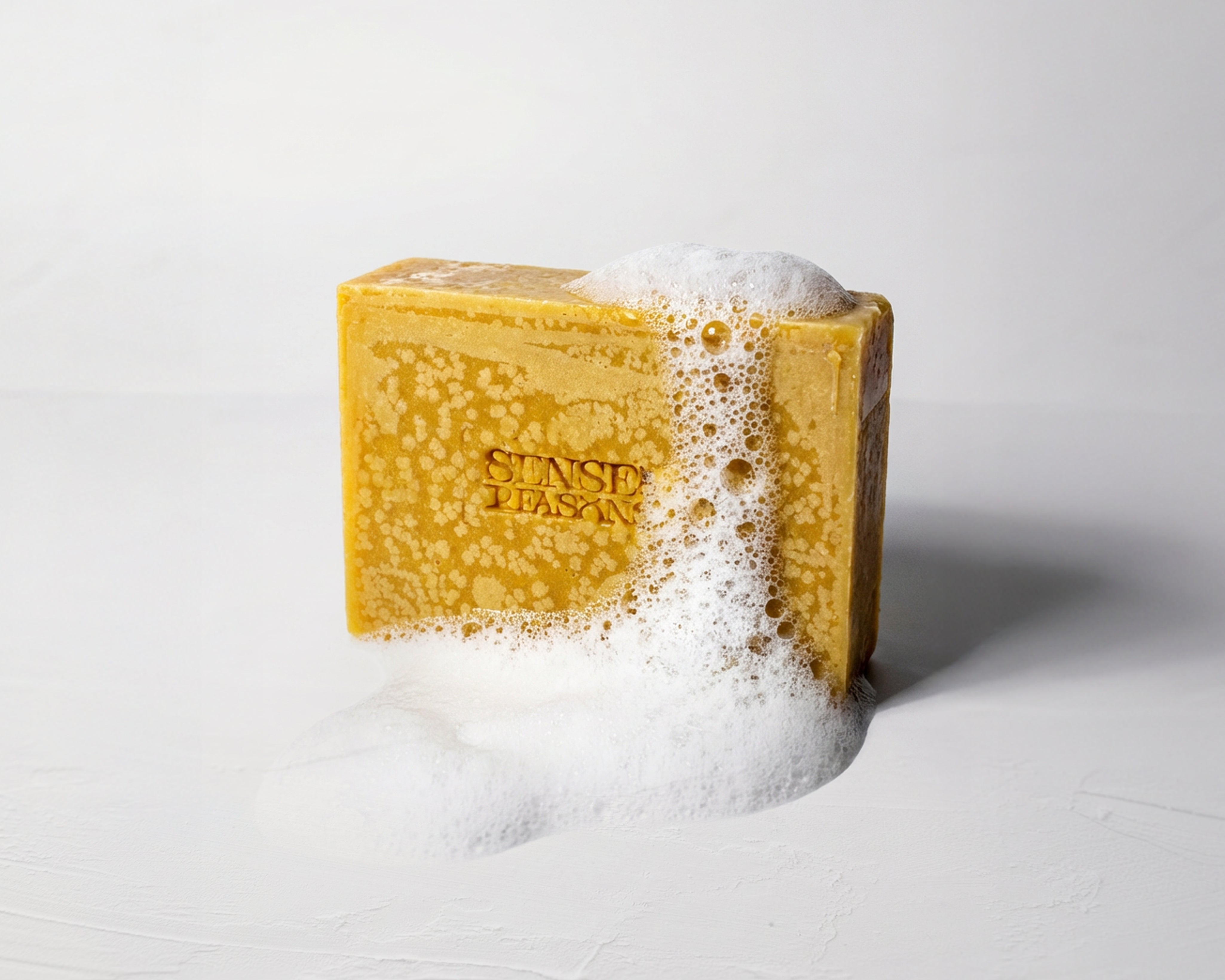 Organic Turmeric Soap Bar with Vitamin C Brightening &amp; Anti-Acne SENSEOFREASONS