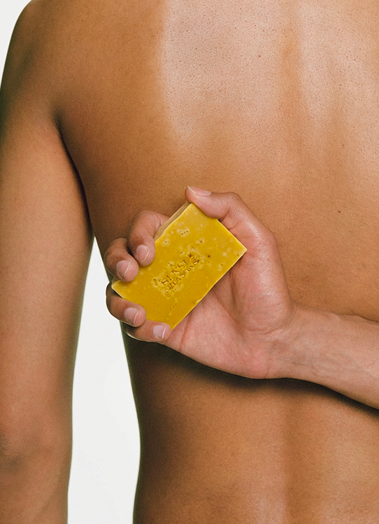 Turmeric &amp; Vitamin C Soap - Fades Dark Spots, Evens Skin Tone, Brightens Black Skin