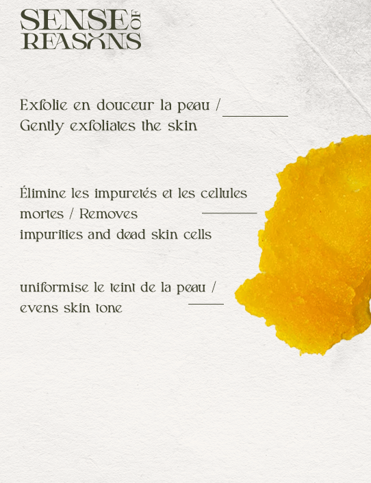 Tumeric scrub - SENSEOFRADIANCE - SENSEOFREASONS