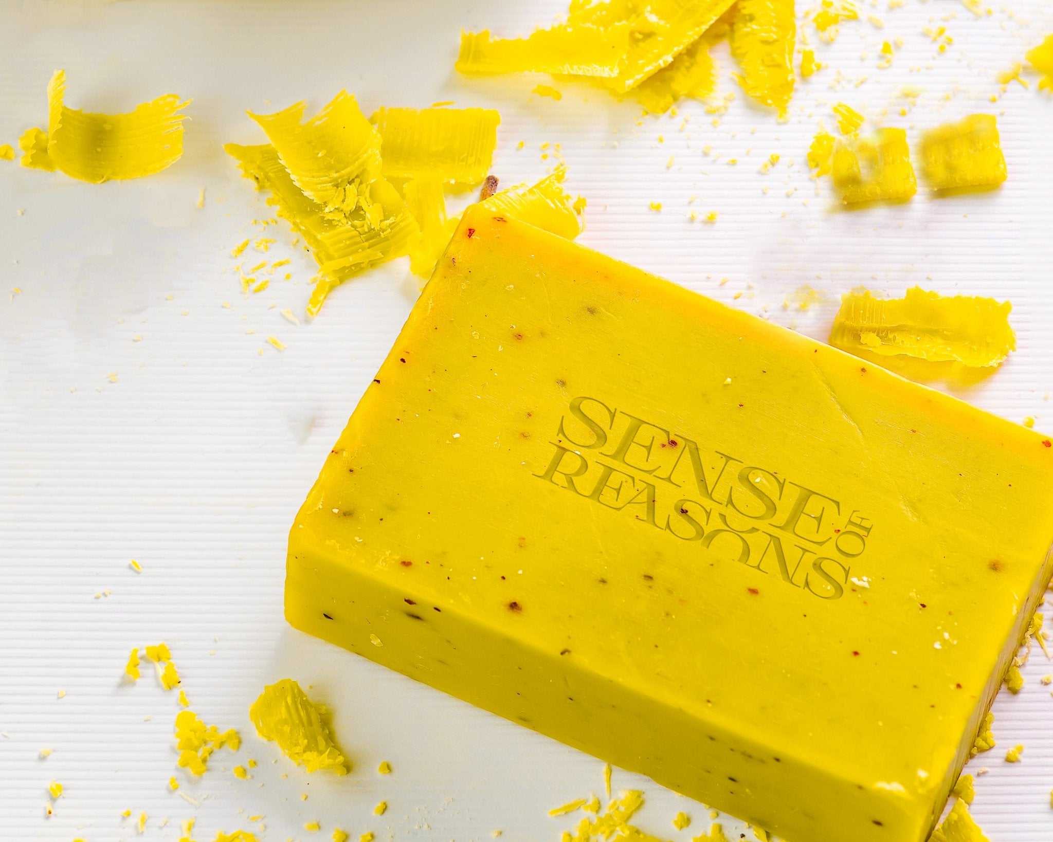 Turmeric soap + Vitamin C - REASON TO GLOW - SENSEOFREASONS